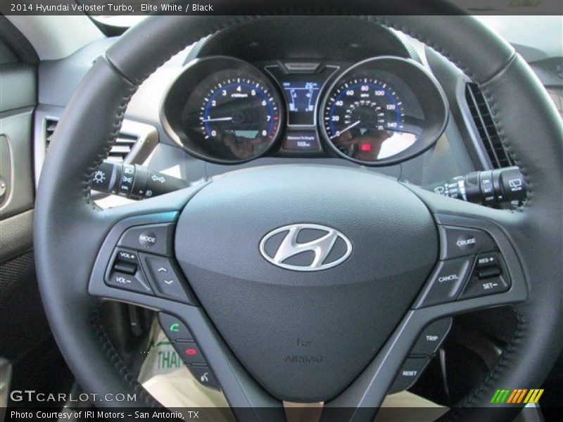 Elite White / Black 2014 Hyundai Veloster Turbo