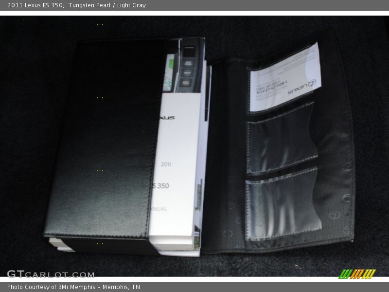 Tungsten Pearl / Light Gray 2011 Lexus ES 350