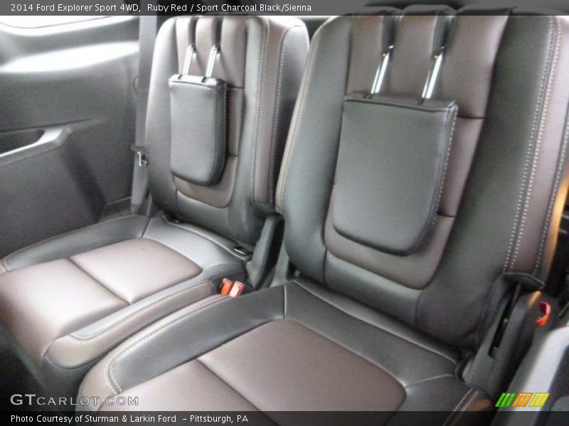 Ruby Red / Sport Charcoal Black/Sienna 2014 Ford Explorer Sport 4WD