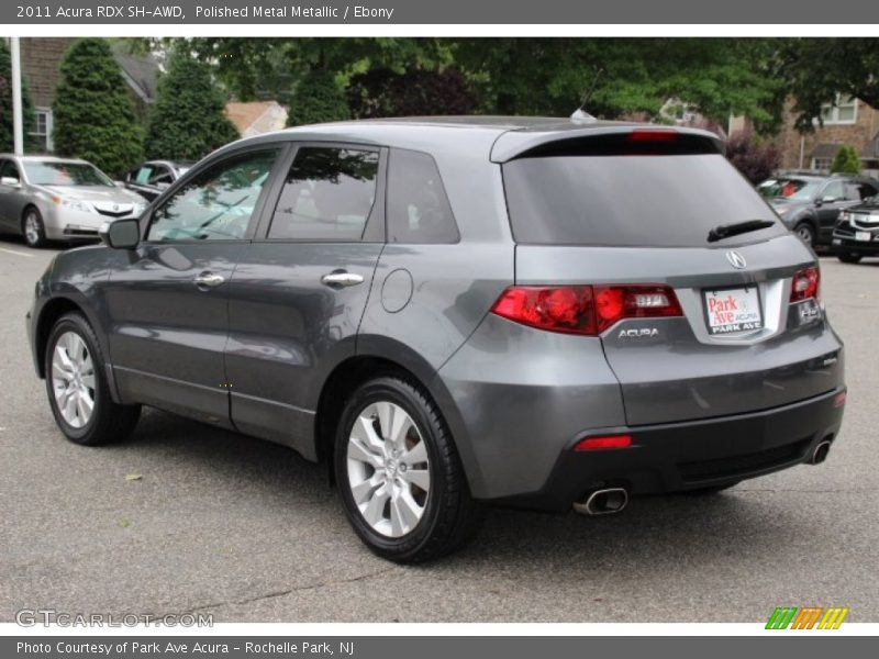 Polished Metal Metallic / Ebony 2011 Acura RDX SH-AWD