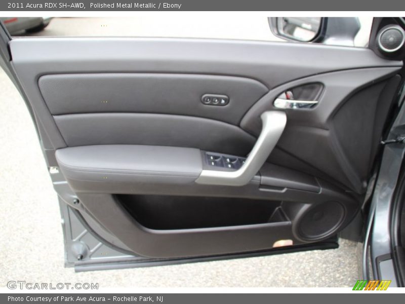 Polished Metal Metallic / Ebony 2011 Acura RDX SH-AWD