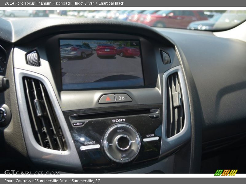 Ingot Silver / Charcoal Black 2014 Ford Focus Titanium Hatchback