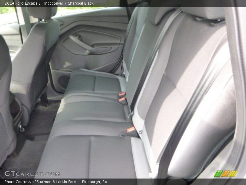 Ingot Silver / Charcoal Black 2014 Ford Escape S