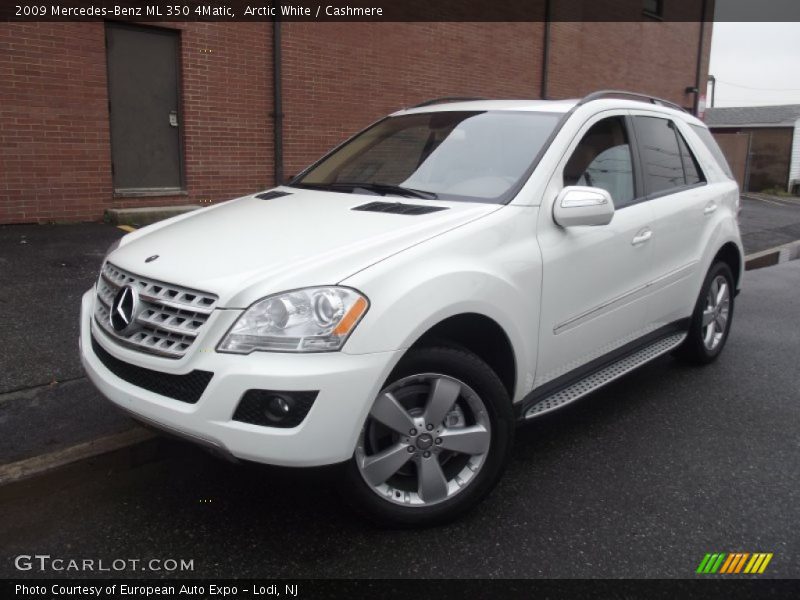 Arctic White / Cashmere 2009 Mercedes-Benz ML 350 4Matic