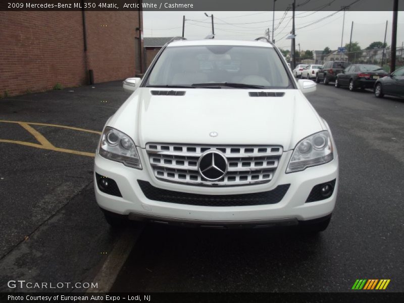 Arctic White / Cashmere 2009 Mercedes-Benz ML 350 4Matic