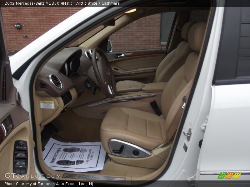 Arctic White / Cashmere 2009 Mercedes-Benz ML 350 4Matic