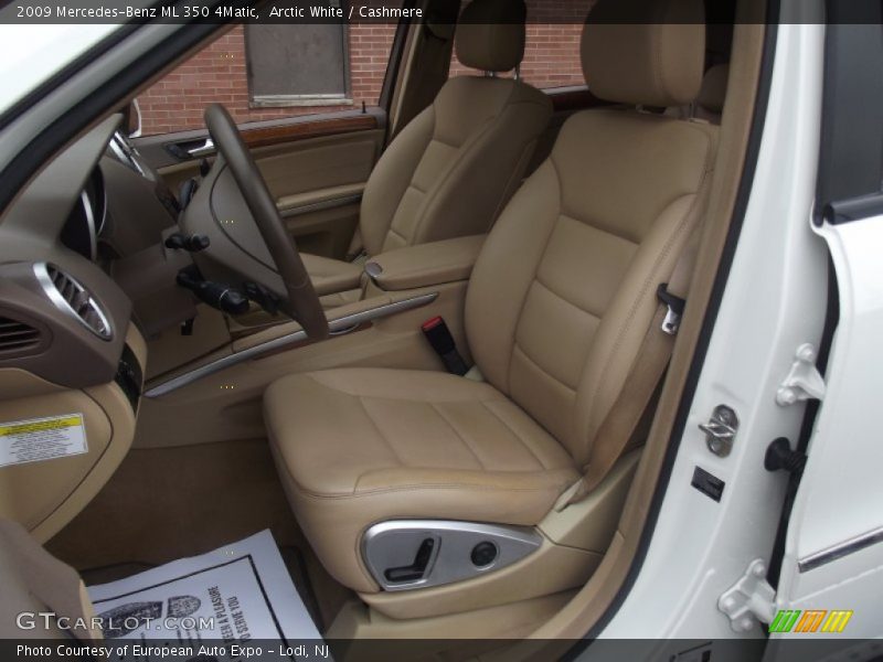 Arctic White / Cashmere 2009 Mercedes-Benz ML 350 4Matic
