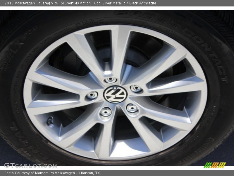Cool Silver Metallic / Black Anthracite 2013 Volkswagen Touareg VR6 FSI Sport 4XMotion