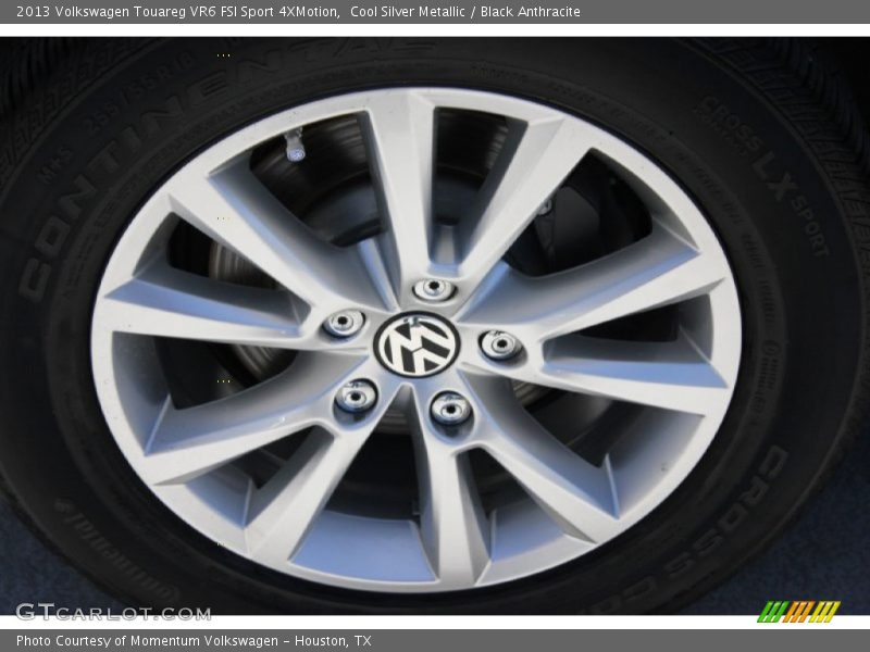 Cool Silver Metallic / Black Anthracite 2013 Volkswagen Touareg VR6 FSI Sport 4XMotion