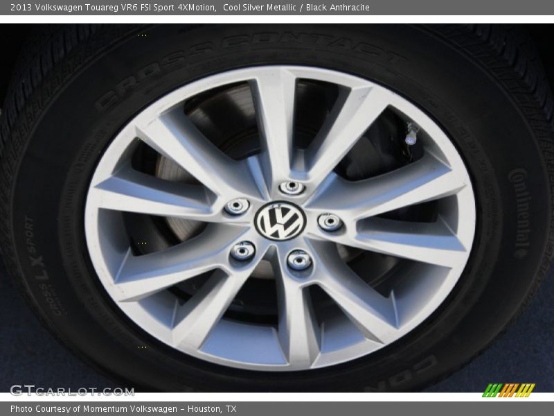 Cool Silver Metallic / Black Anthracite 2013 Volkswagen Touareg VR6 FSI Sport 4XMotion