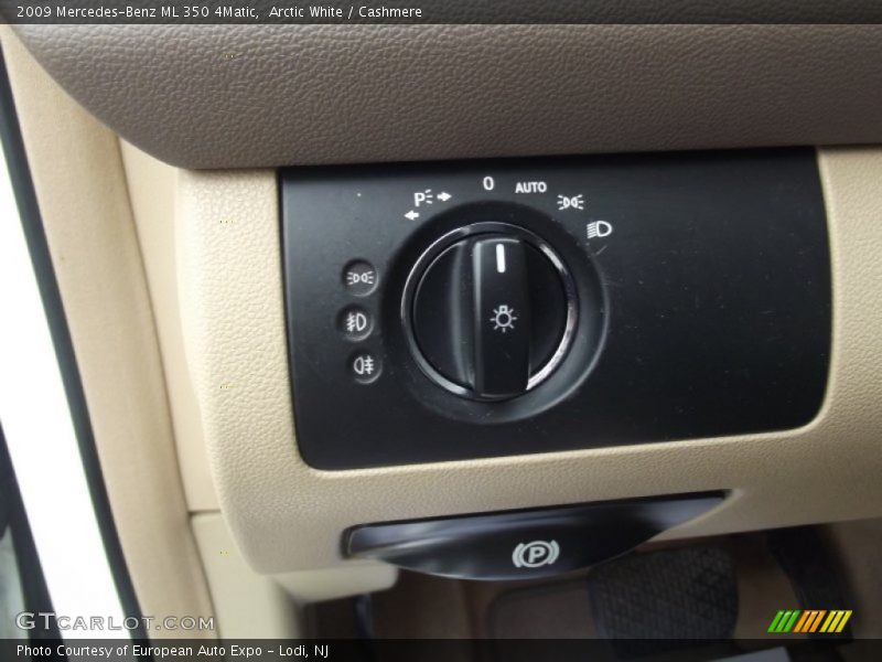 Arctic White / Cashmere 2009 Mercedes-Benz ML 350 4Matic