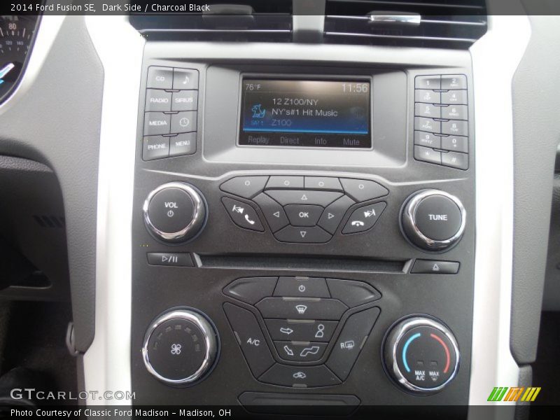 Dark Side / Charcoal Black 2014 Ford Fusion SE