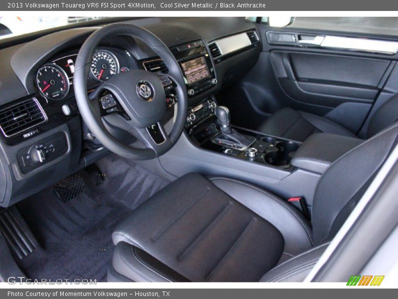 Cool Silver Metallic / Black Anthracite 2013 Volkswagen Touareg VR6 FSI Sport 4XMotion