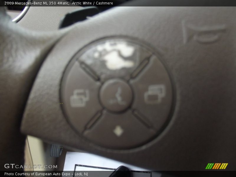 Arctic White / Cashmere 2009 Mercedes-Benz ML 350 4Matic
