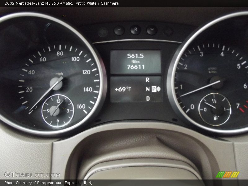 Arctic White / Cashmere 2009 Mercedes-Benz ML 350 4Matic
