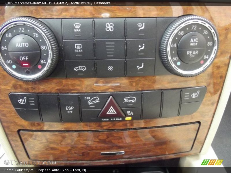 Arctic White / Cashmere 2009 Mercedes-Benz ML 350 4Matic