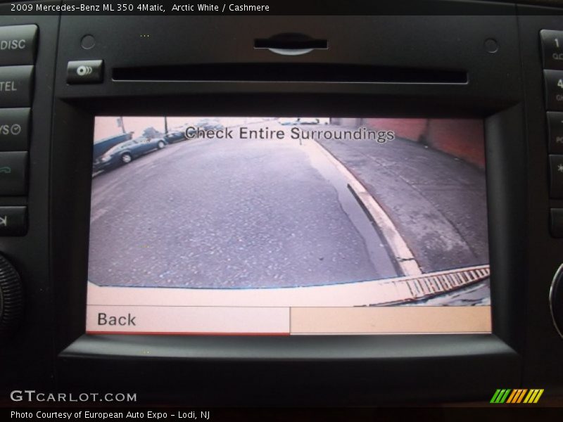 Arctic White / Cashmere 2009 Mercedes-Benz ML 350 4Matic