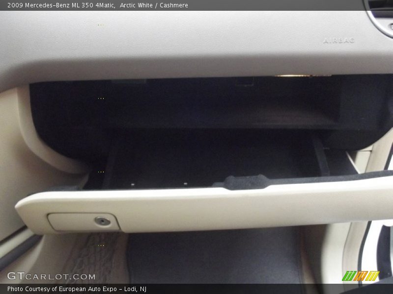 Arctic White / Cashmere 2009 Mercedes-Benz ML 350 4Matic
