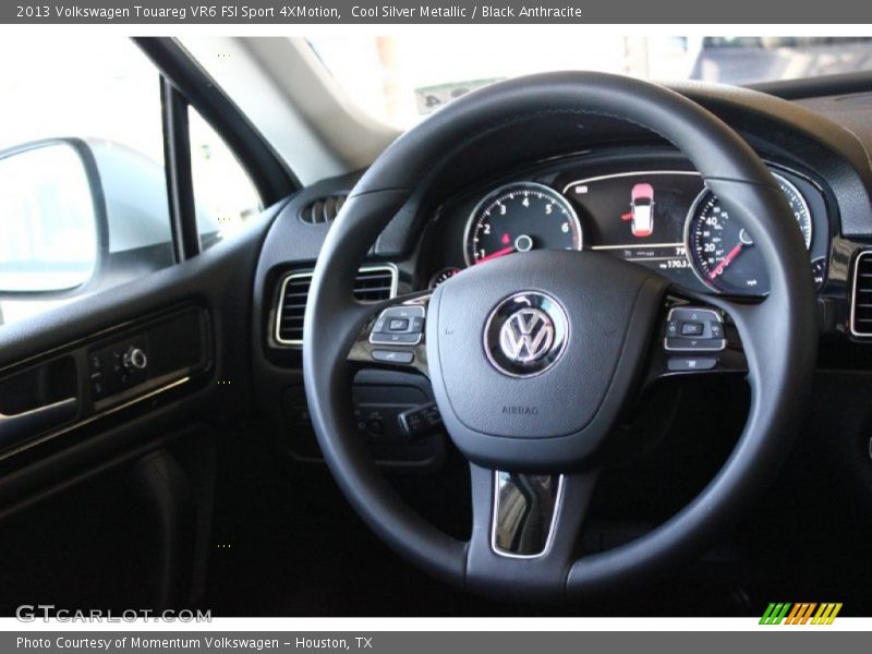 Cool Silver Metallic / Black Anthracite 2013 Volkswagen Touareg VR6 FSI Sport 4XMotion