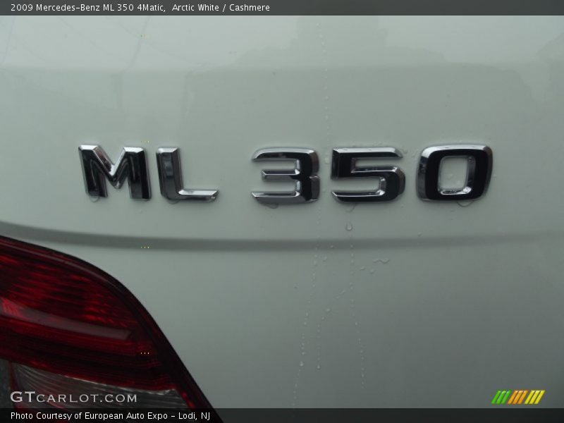 Arctic White / Cashmere 2009 Mercedes-Benz ML 350 4Matic