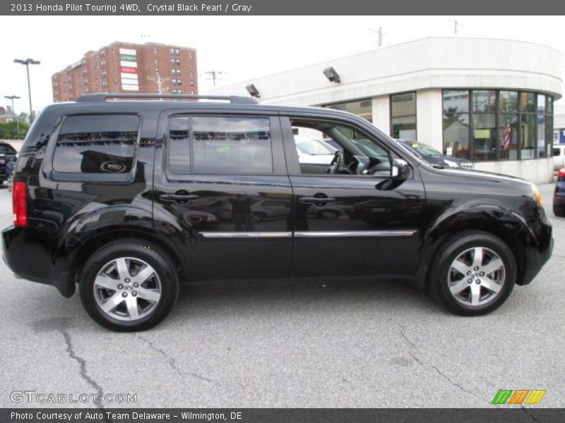 Crystal Black Pearl / Gray 2013 Honda Pilot Touring 4WD