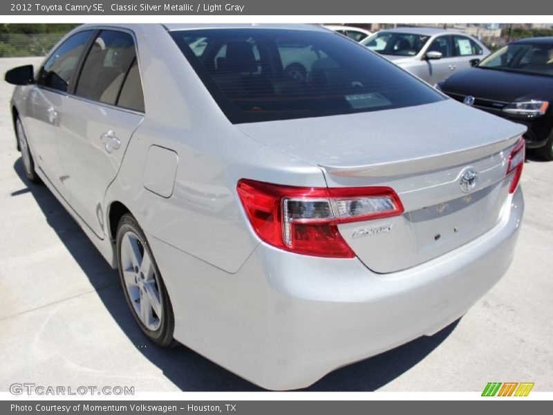 Classic Silver Metallic / Light Gray 2012 Toyota Camry SE