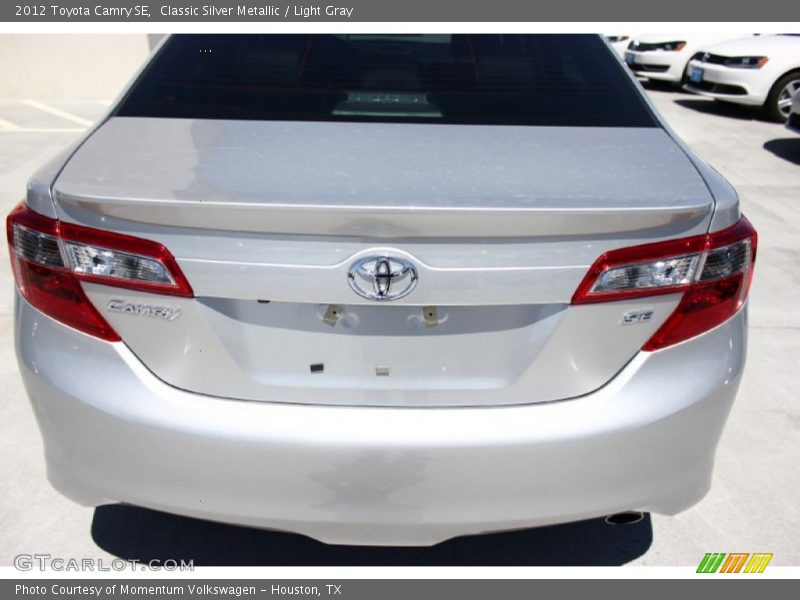 Classic Silver Metallic / Light Gray 2012 Toyota Camry SE