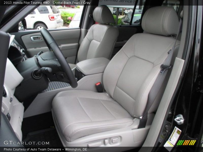Crystal Black Pearl / Gray 2013 Honda Pilot Touring 4WD