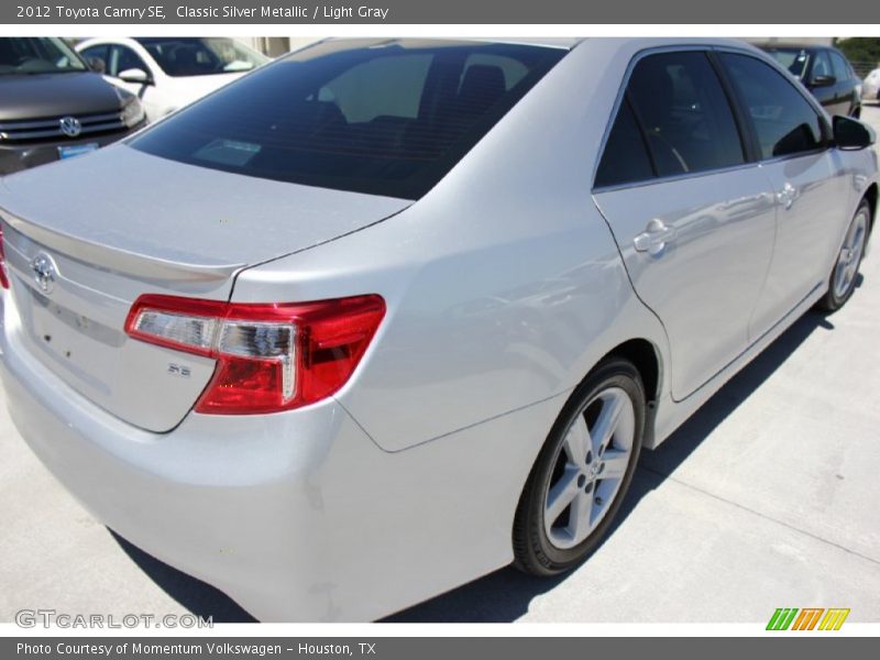 Classic Silver Metallic / Light Gray 2012 Toyota Camry SE