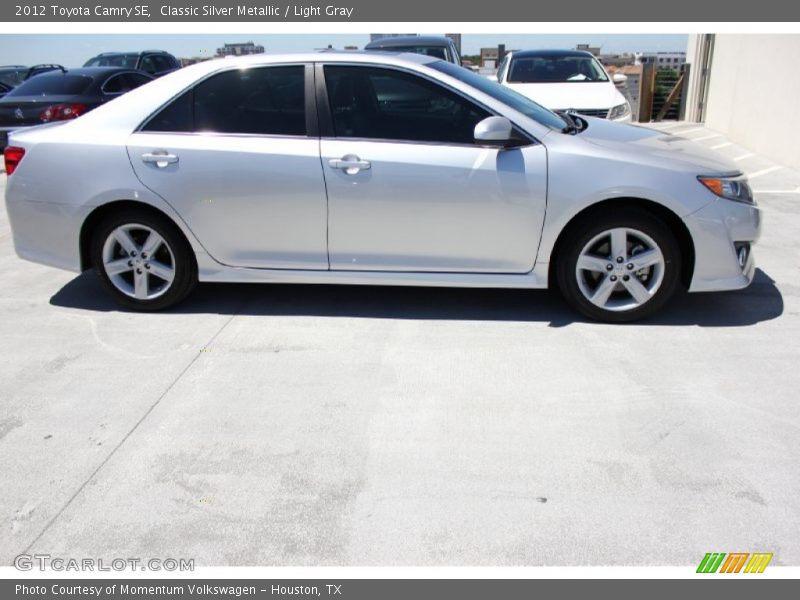 Classic Silver Metallic / Light Gray 2012 Toyota Camry SE