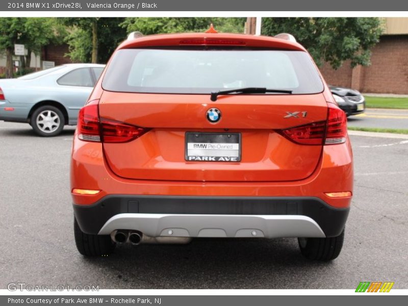 Valencia Orange / Black 2014 BMW X1 xDrive28i