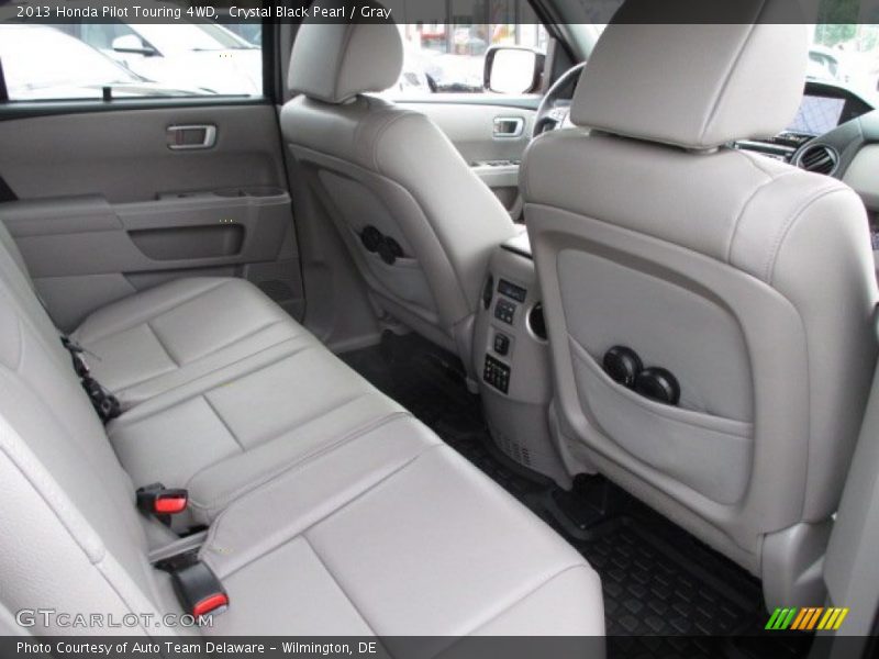 Crystal Black Pearl / Gray 2013 Honda Pilot Touring 4WD