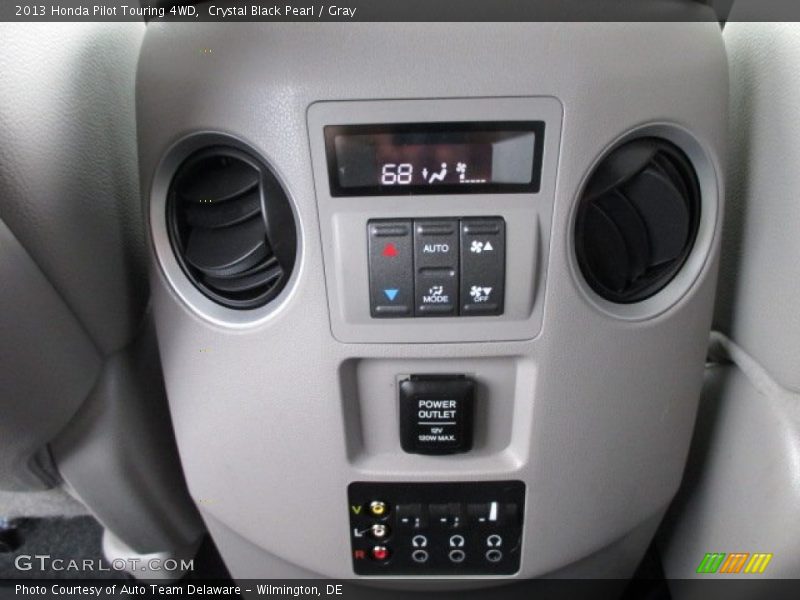Crystal Black Pearl / Gray 2013 Honda Pilot Touring 4WD