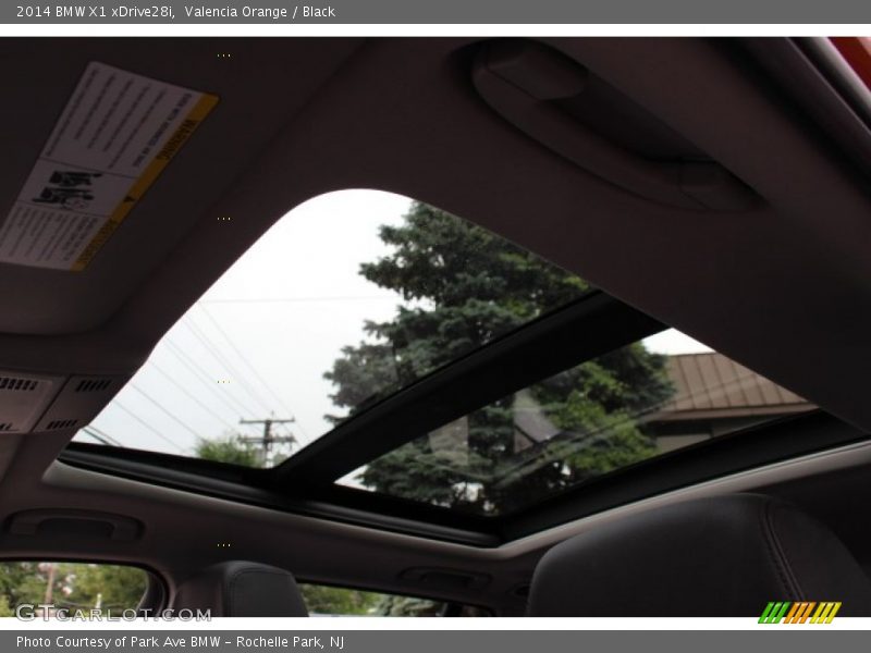 Valencia Orange / Black 2014 BMW X1 xDrive28i