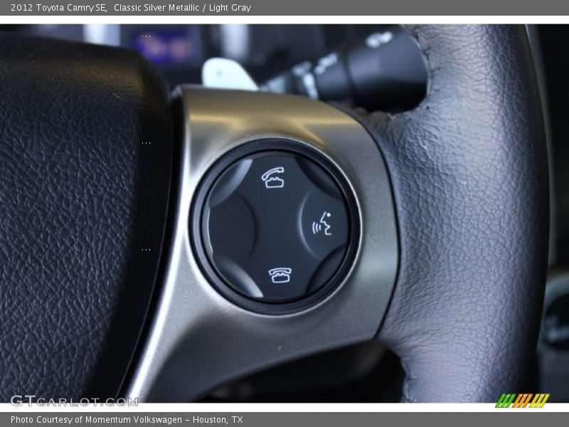 Classic Silver Metallic / Light Gray 2012 Toyota Camry SE
