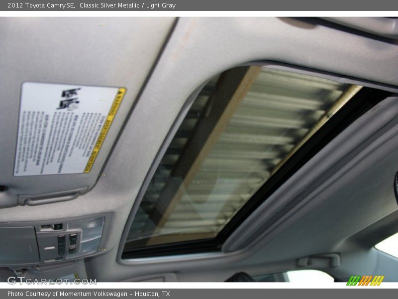 Classic Silver Metallic / Light Gray 2012 Toyota Camry SE