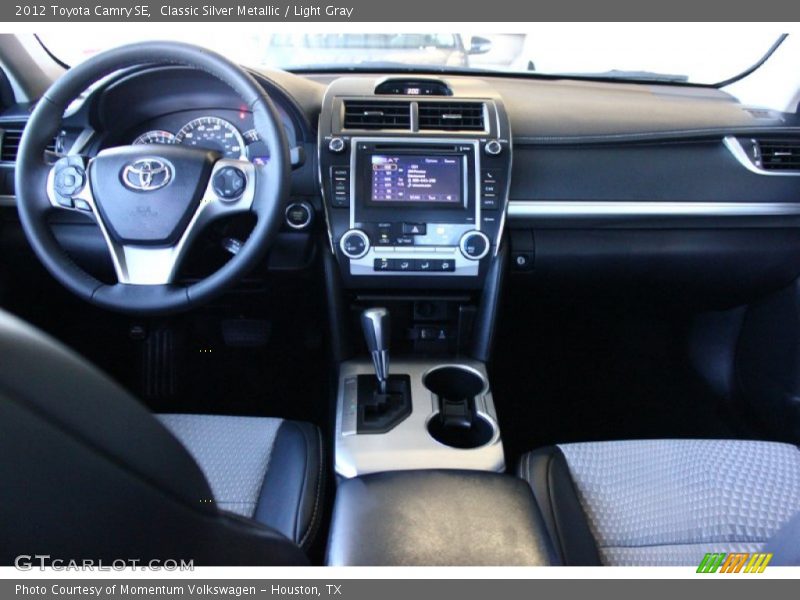 Classic Silver Metallic / Light Gray 2012 Toyota Camry SE