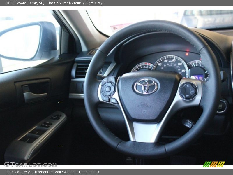 Classic Silver Metallic / Light Gray 2012 Toyota Camry SE