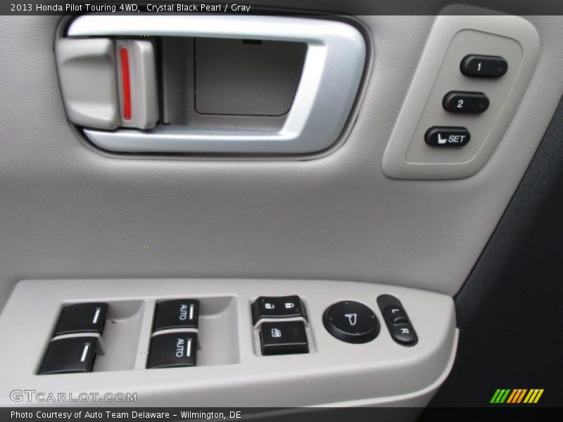 Crystal Black Pearl / Gray 2013 Honda Pilot Touring 4WD