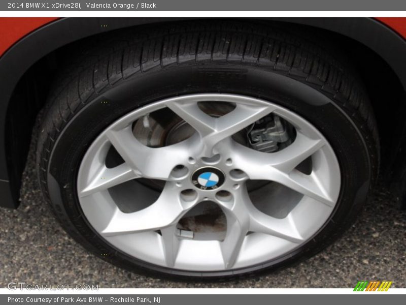 Valencia Orange / Black 2014 BMW X1 xDrive28i
