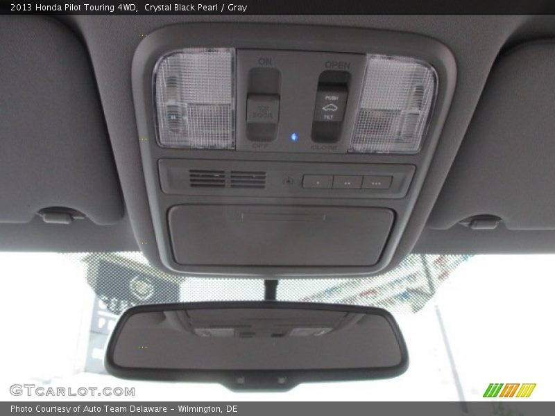 Crystal Black Pearl / Gray 2013 Honda Pilot Touring 4WD