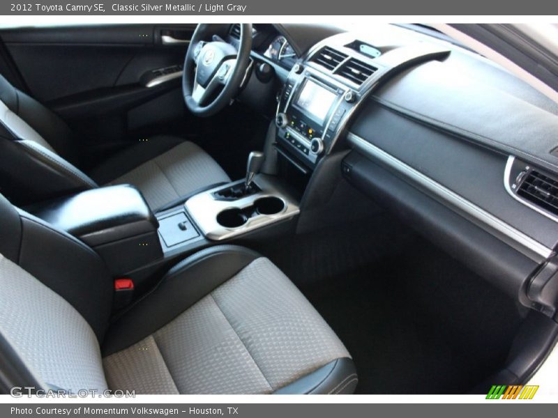 Classic Silver Metallic / Light Gray 2012 Toyota Camry SE