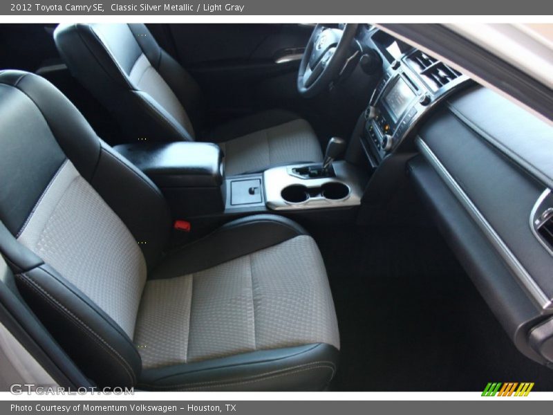 Classic Silver Metallic / Light Gray 2012 Toyota Camry SE