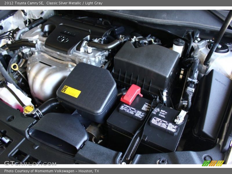 Classic Silver Metallic / Light Gray 2012 Toyota Camry SE