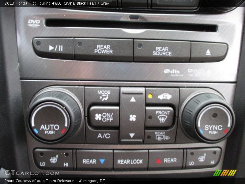 Crystal Black Pearl / Gray 2013 Honda Pilot Touring 4WD