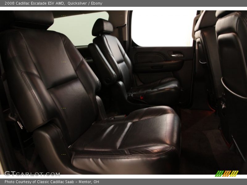 Quicksilver / Ebony 2008 Cadillac Escalade ESV AWD