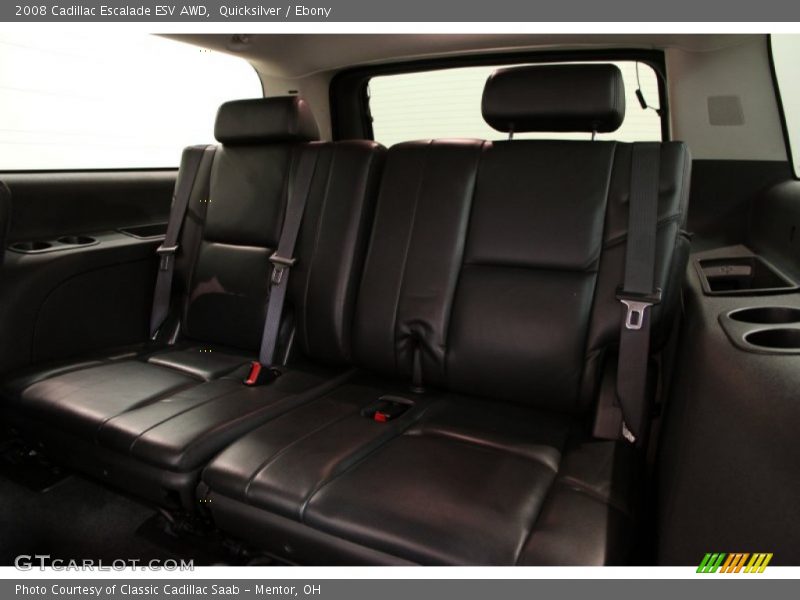 Quicksilver / Ebony 2008 Cadillac Escalade ESV AWD