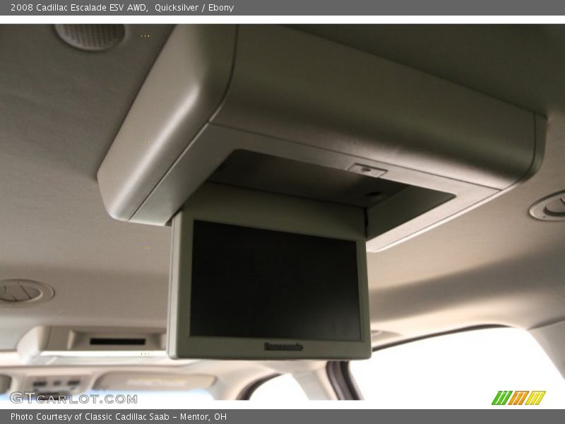 Quicksilver / Ebony 2008 Cadillac Escalade ESV AWD