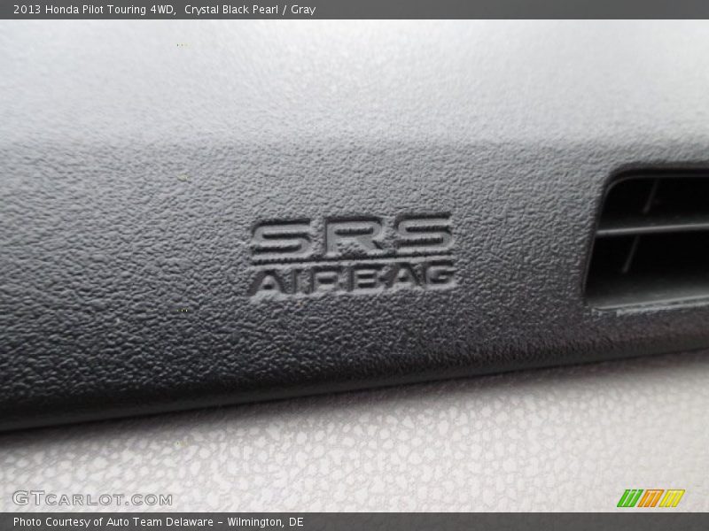 Crystal Black Pearl / Gray 2013 Honda Pilot Touring 4WD