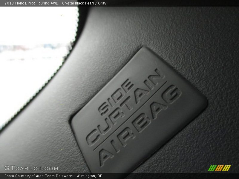 Crystal Black Pearl / Gray 2013 Honda Pilot Touring 4WD
